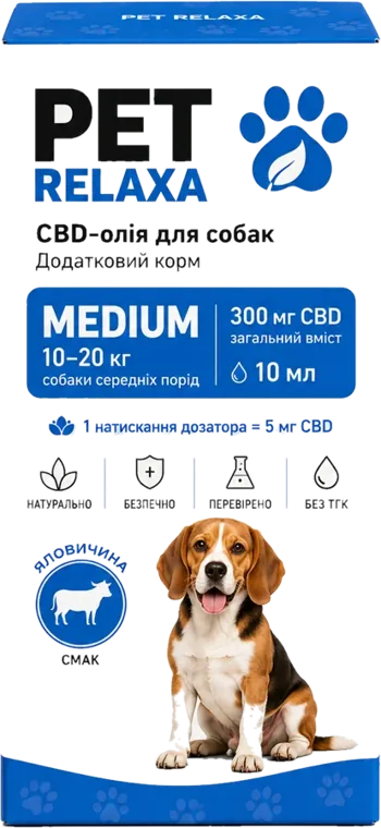 PET RELAXA MEDIUM 3% — коробка