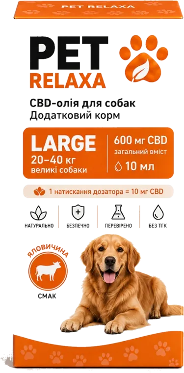PET RELAXA LARGE 6% — коробка