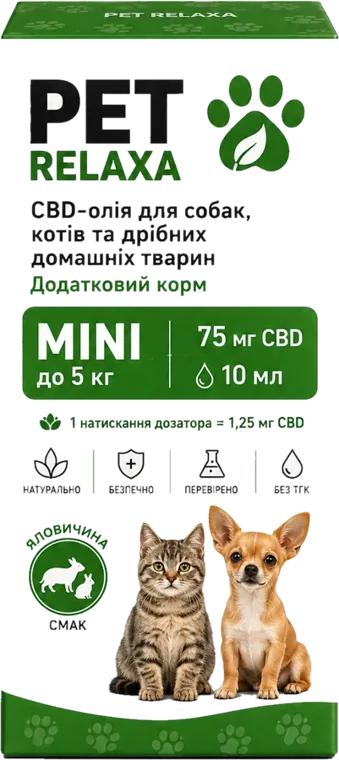PET RELAXA MINI — коробка